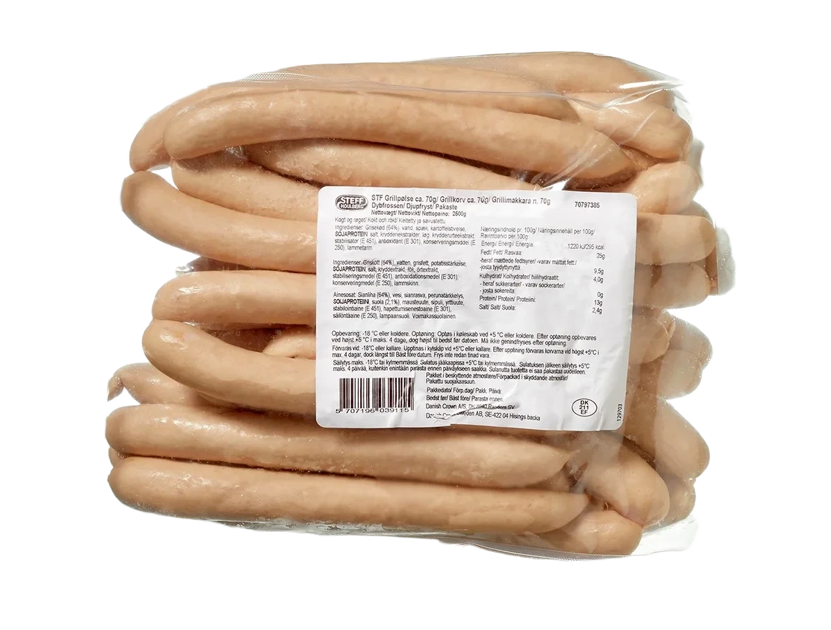 Grillpölse 70g