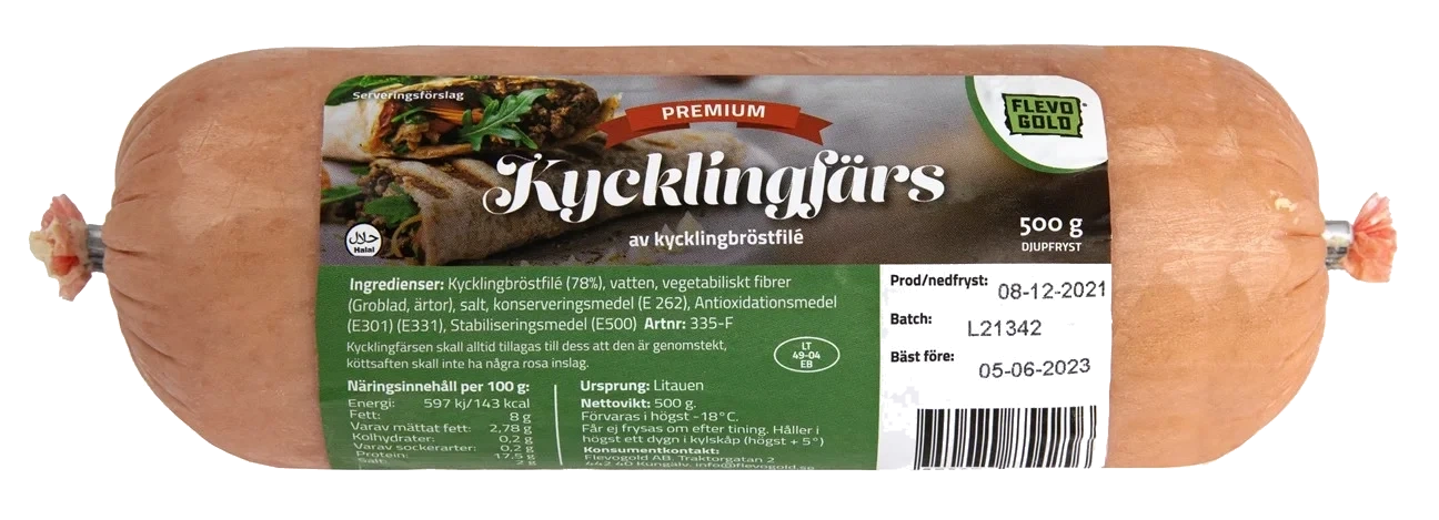 Kycklingfärs
