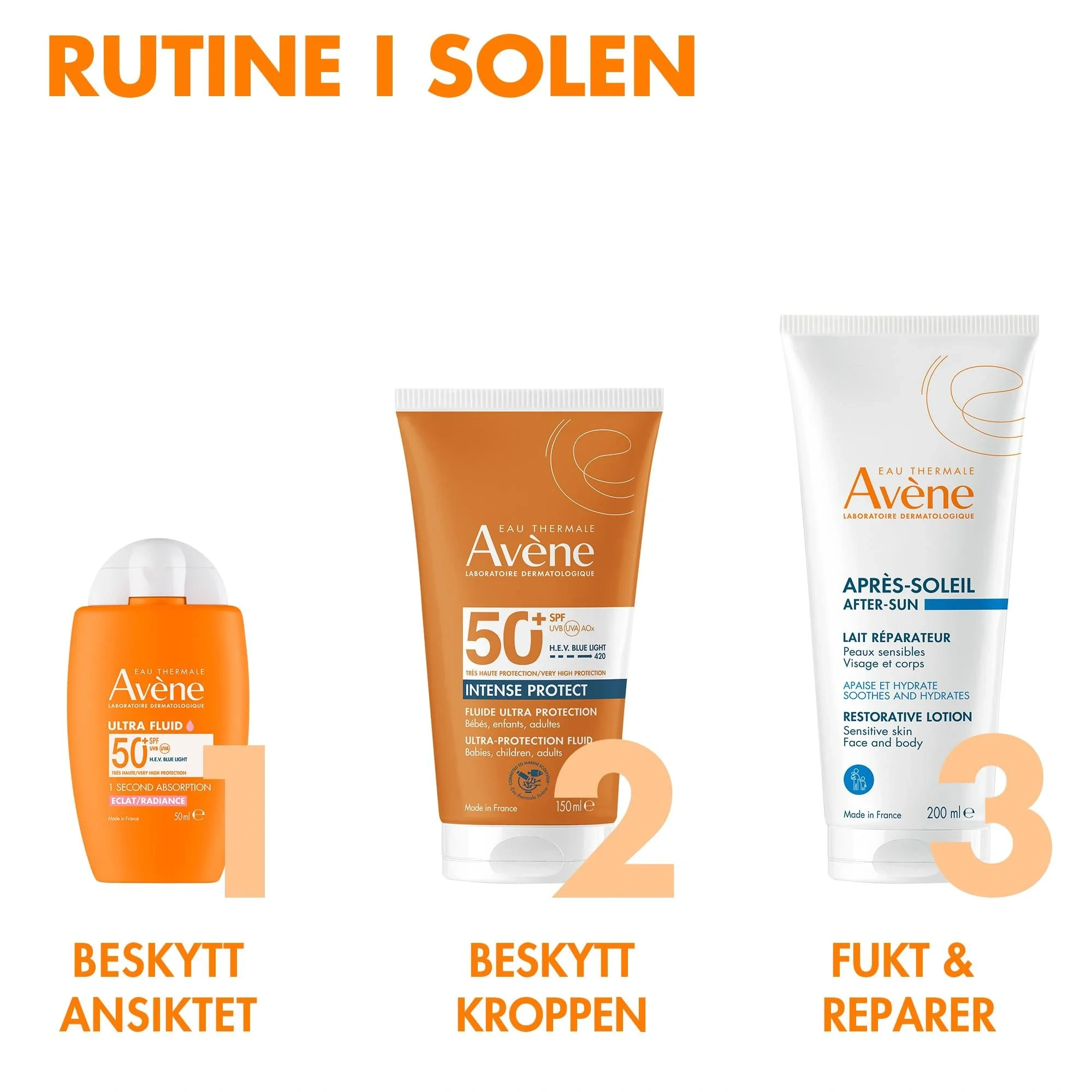 Avène Ultra Fluid Radiance SPF50+, 50 ml