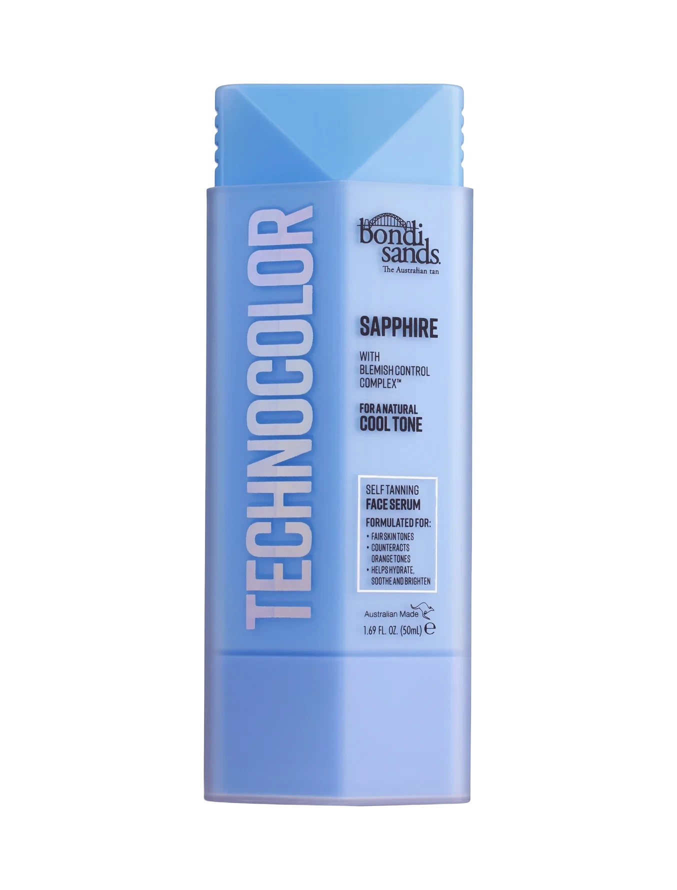 Bondi Sands Technocolor Self Tanning Face Serum Sapphire