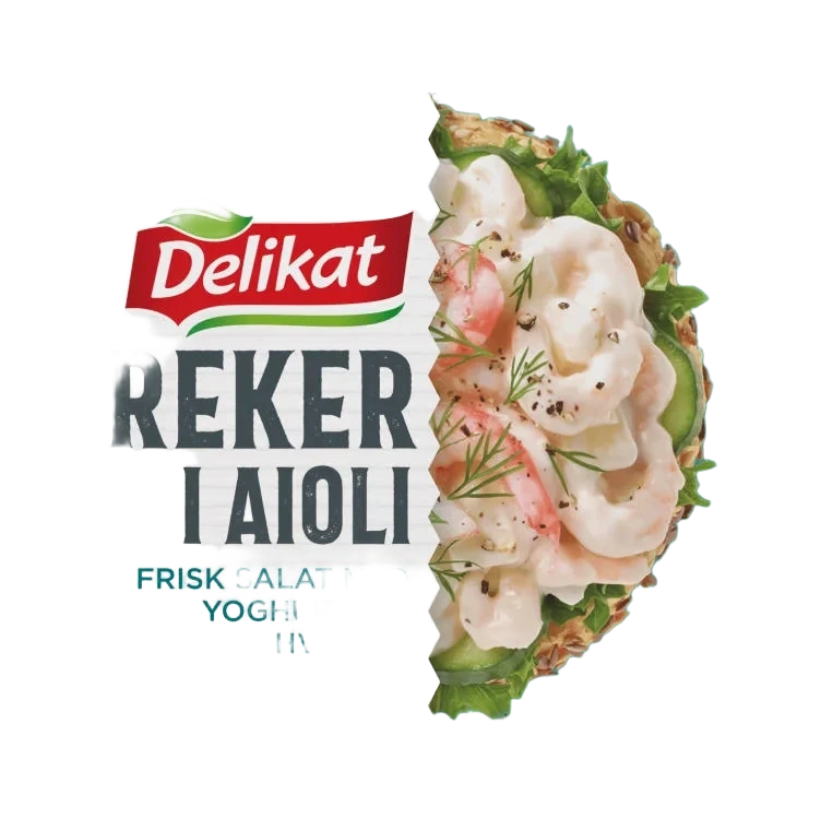 Reker i Aioli 170g Delikat