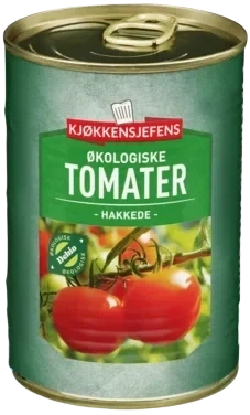 Tomat Hakket Øko 400g Kjøkkensjefens