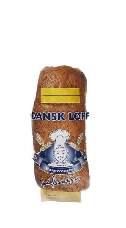 Dansk Loff m/Valmuefrø 600g Klausen