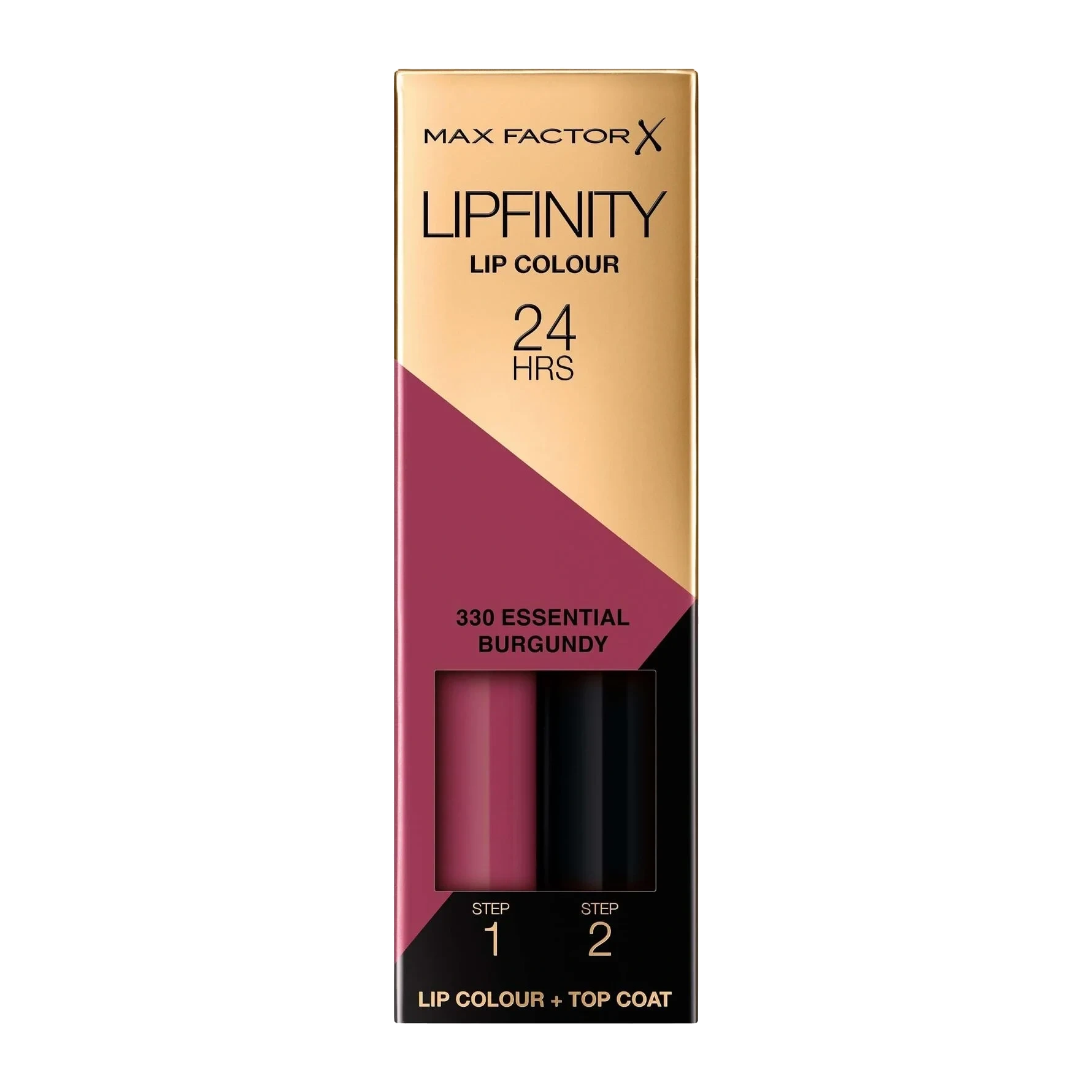 Max Factor Lipfinity 2-step Long Lasting Lipstick 330 Essentail Burgundy