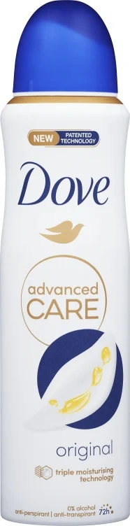 Dove Deo Spray Original Antiperspirant 150ml