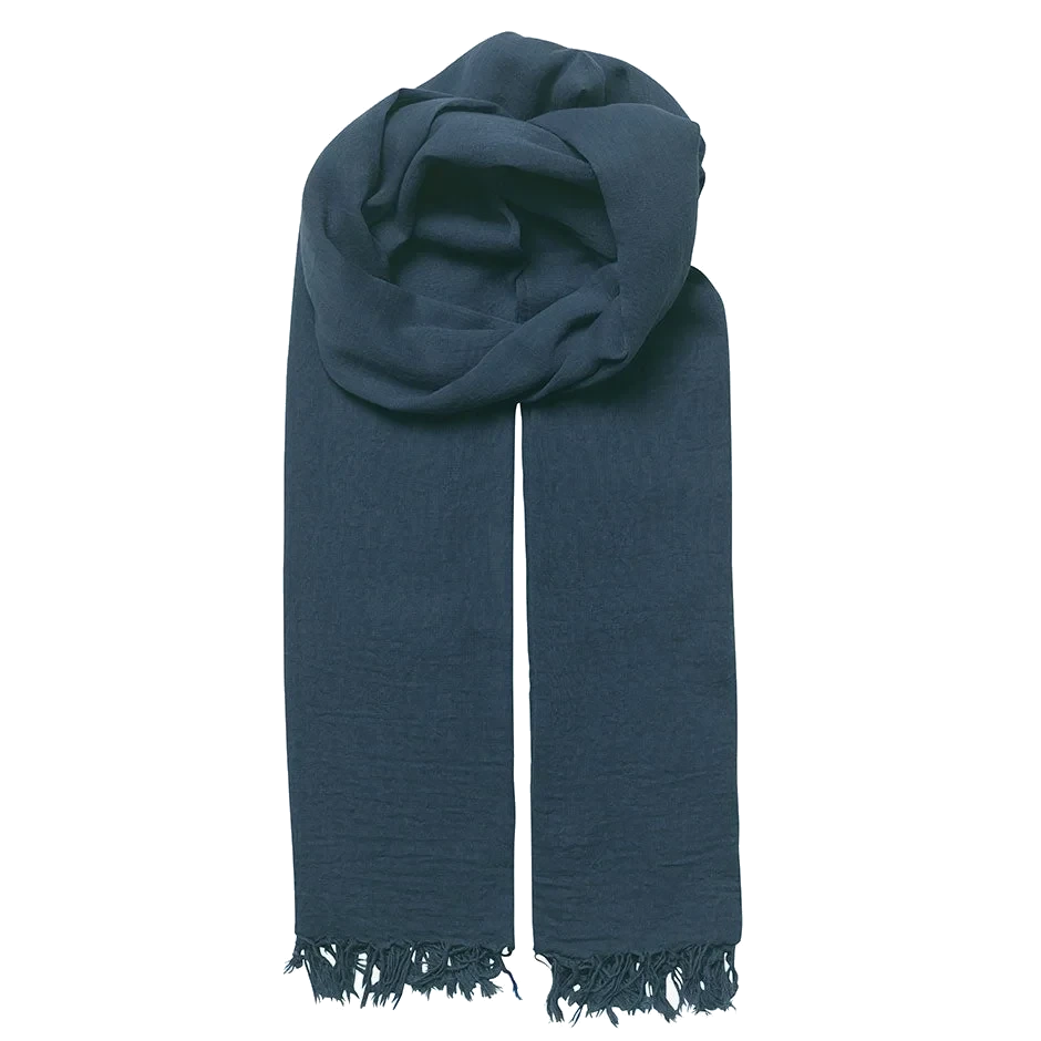 Becksöndergaard Solid Gaze Ilkana Scarf Provincial Blue