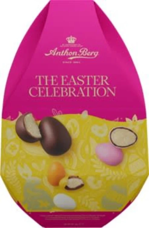 Påskeegg Fylt Celebration 295g Anthon Berg