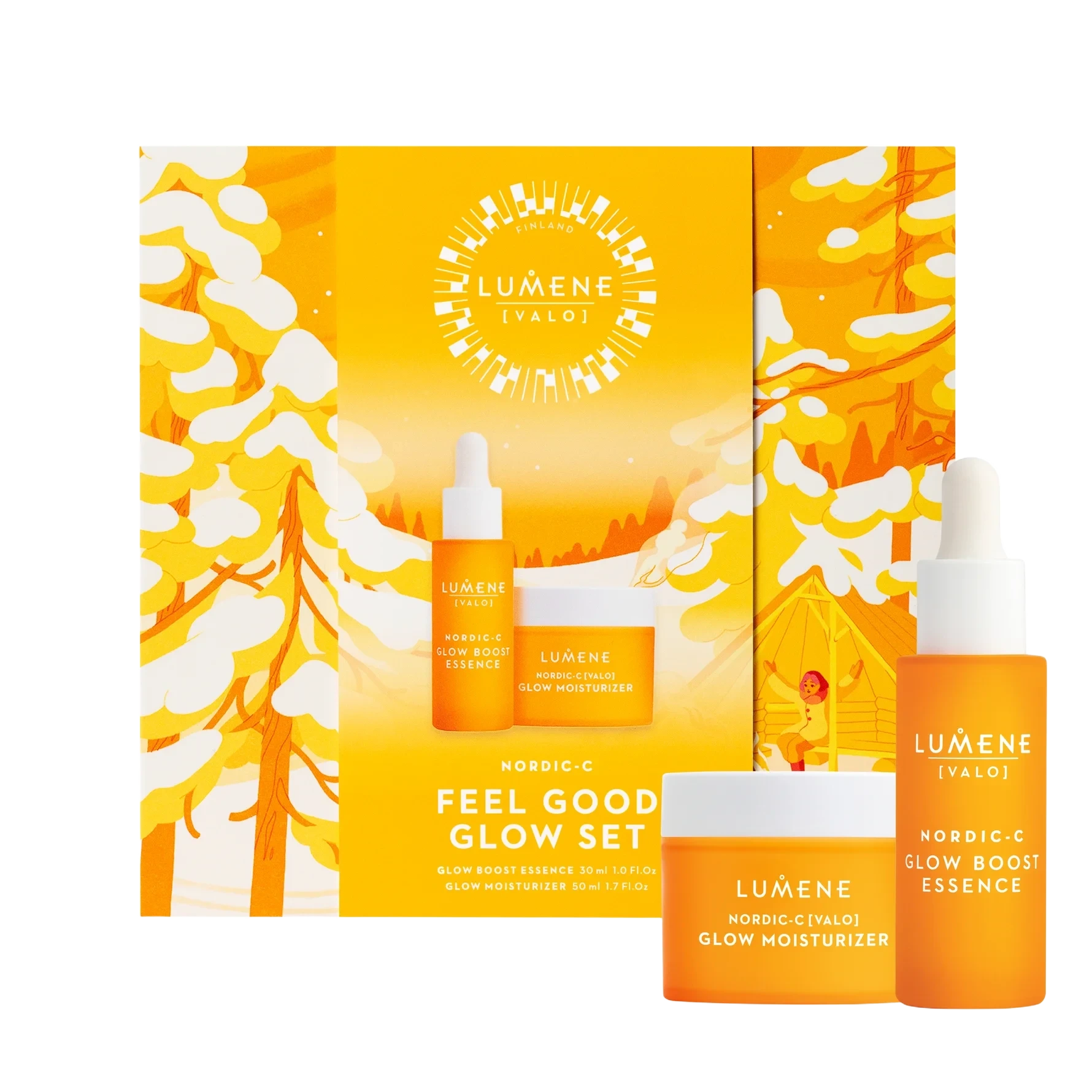 Lumene Nordic-C Feel Good Glow Moisturizer Set