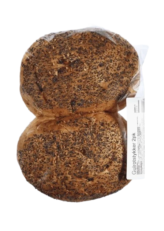 Gulrotstykker 2stk 160g Bakehuset