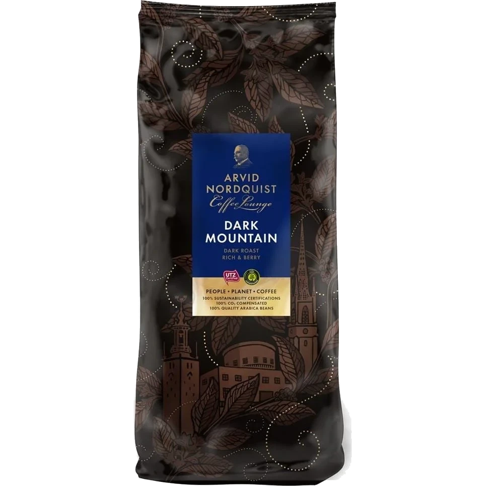 Kaffe Classic Dark Mountain Hele Bønner 1kg