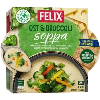 Ost/broccolisoppa
