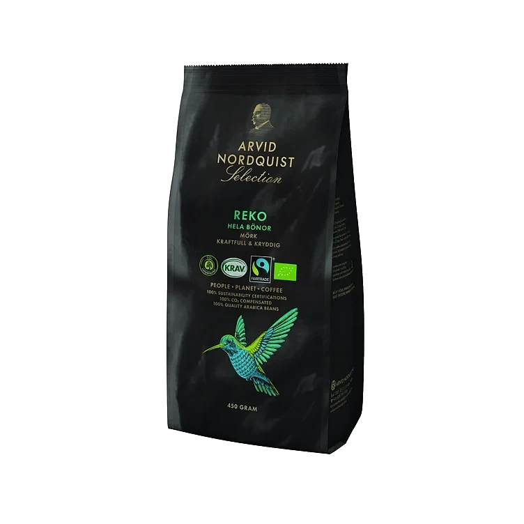 Arvid Nordquist Reko Kaffe Hele Bønner 450g