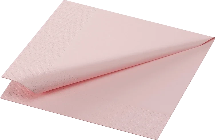 Serviett 3l24cm Mellow Rose