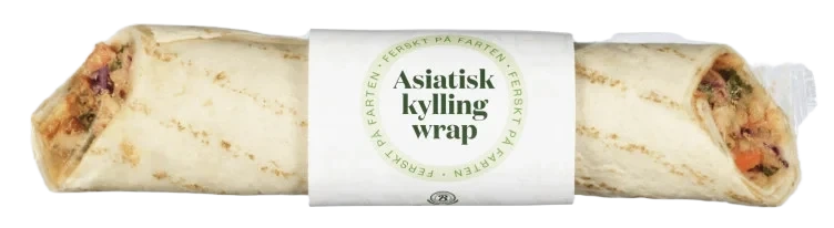 Wrap Kylling Asiatisk 260g Bakehuset