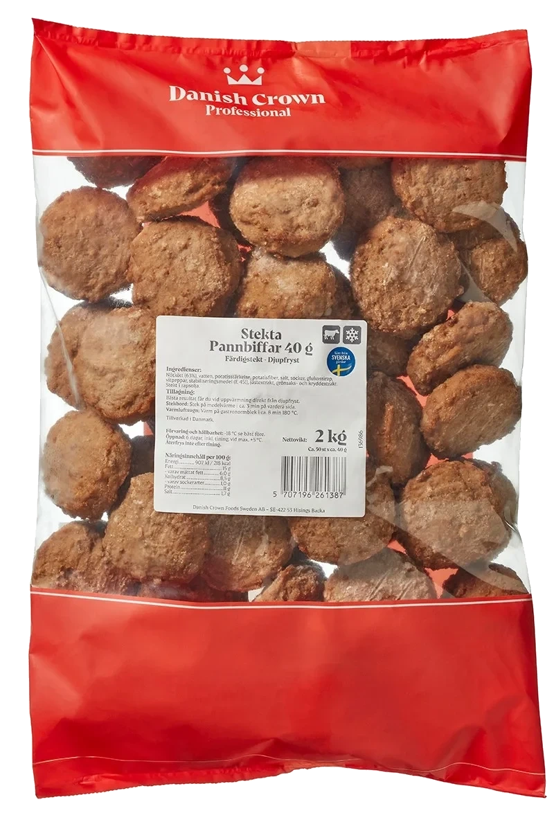 Pannbiff nöt 40 g SE