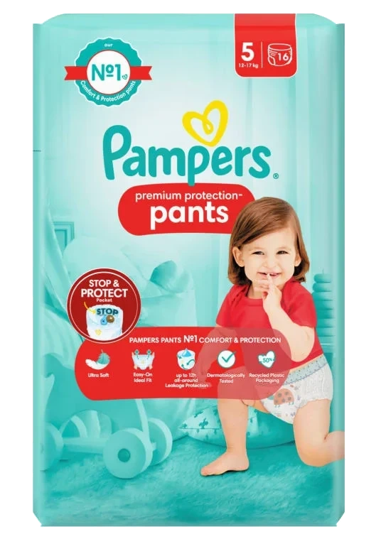 Pampers Premium Pants S5 12-17kg 16stk
