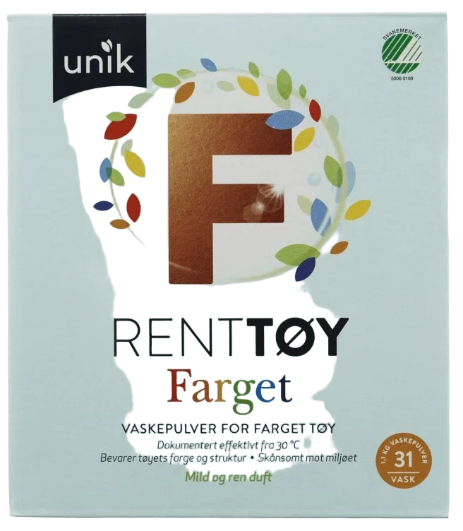 Tøyvask Farget 1,1kg Unik