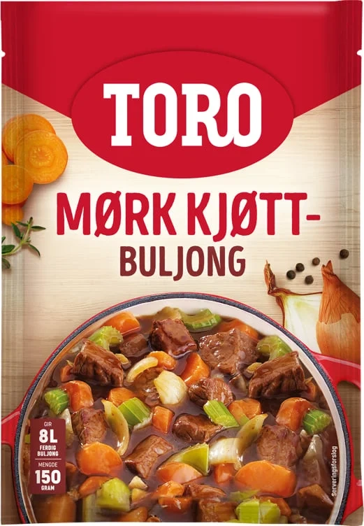Toro Buljongpulver Øk Mørk