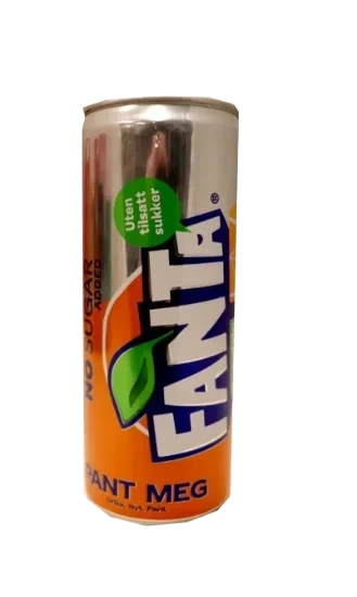 Fanta Appelsin Uten Tilsatt Sukker