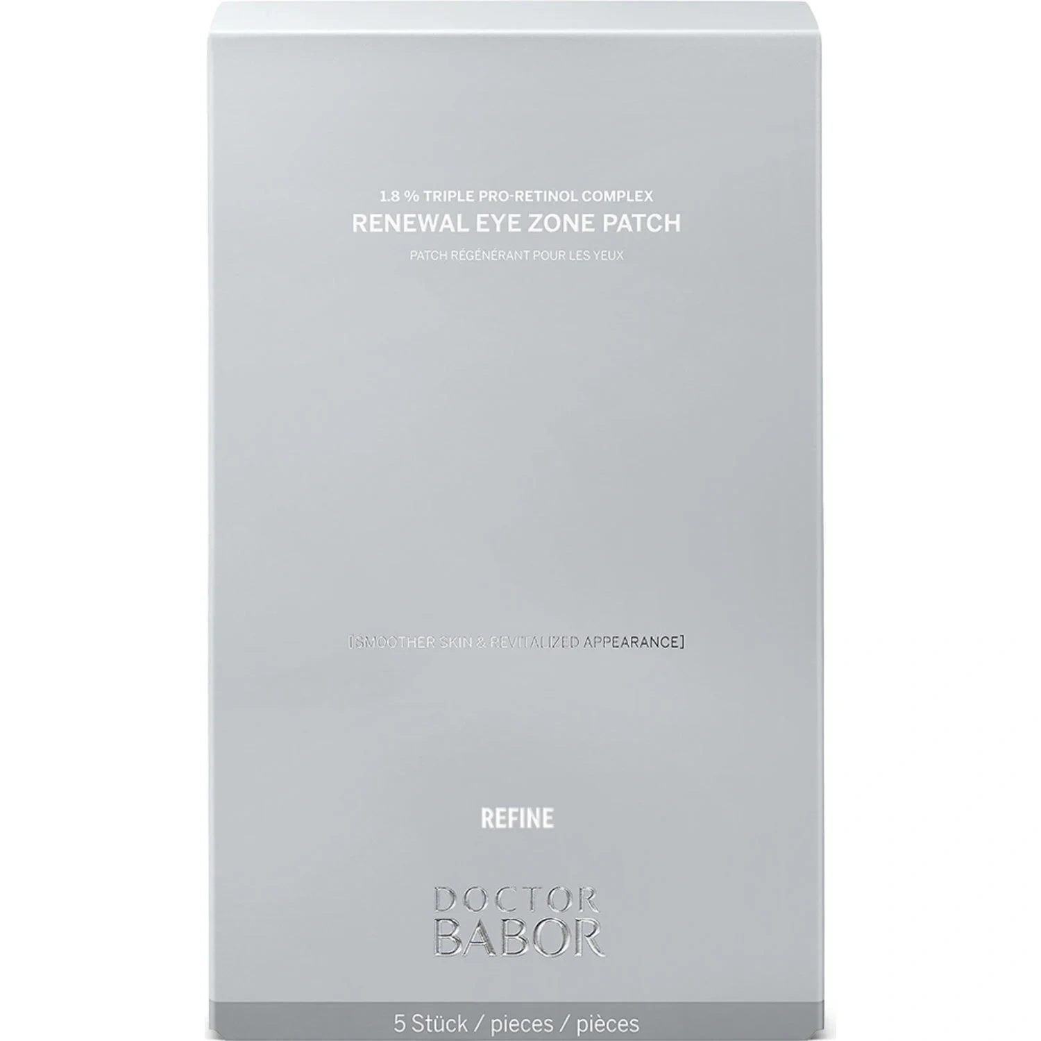 DOCTOR BABOR Renewal Eye Zone Patches 5 pcs
