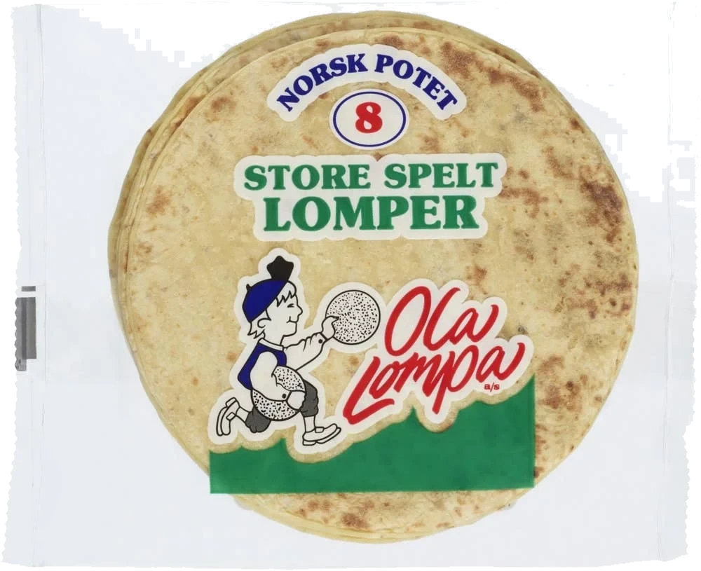 Store Spelt Lomper 270g