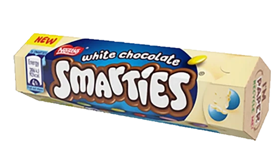 Smarties White Chocolate 34g