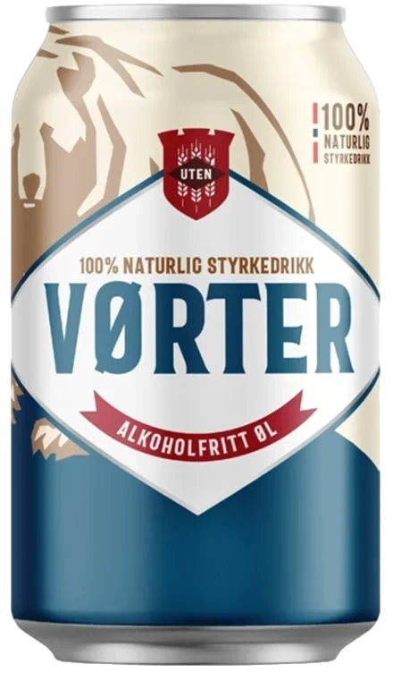 Uten Vørterøl 0,33l boks