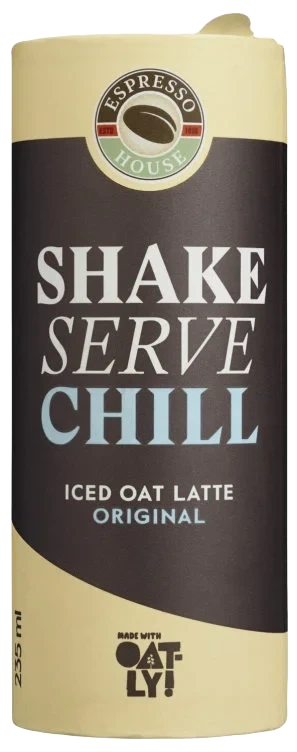 Havredrikk Iskaffe Latte 235ml Oatly