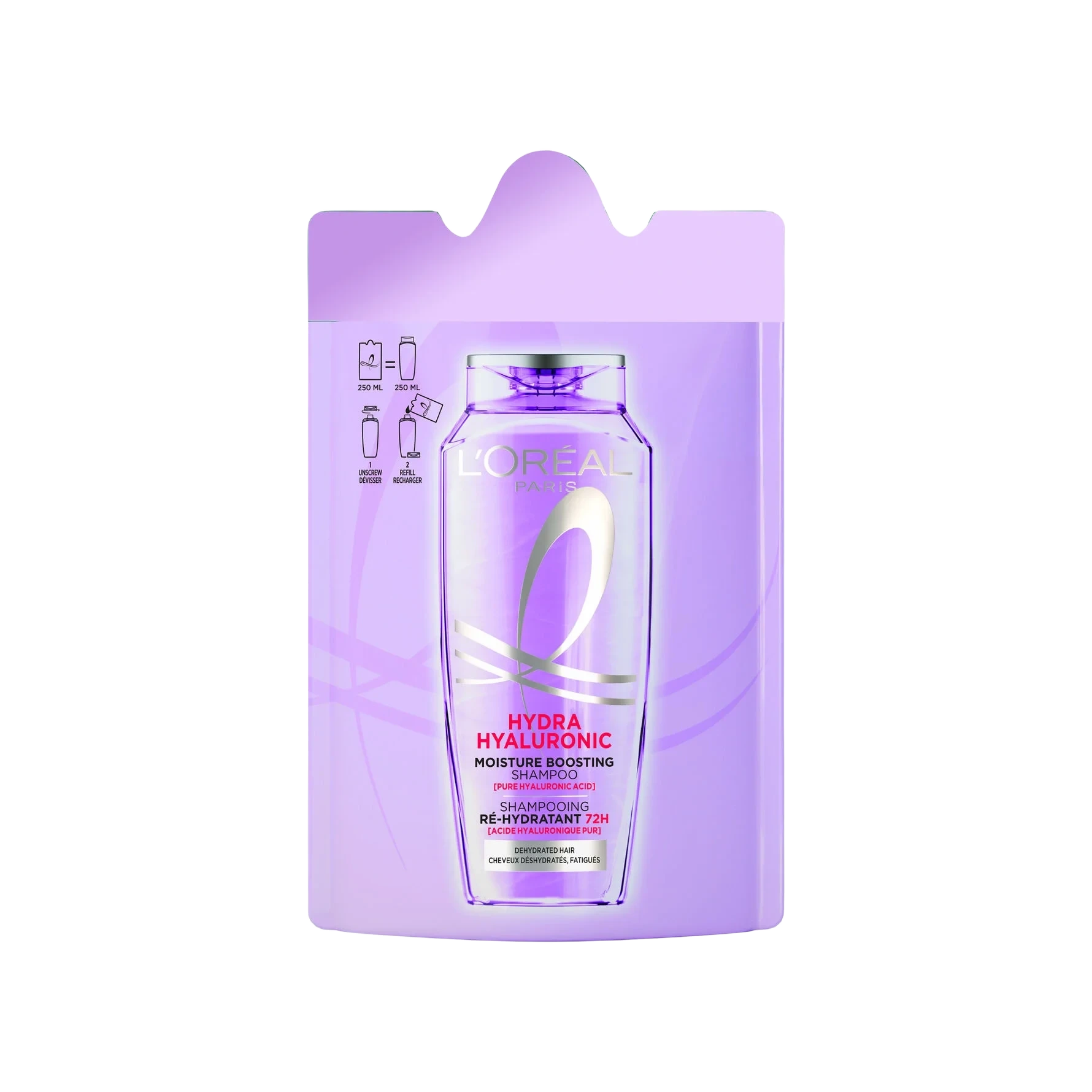 L'Oréal Paris Elvital Hyaluron Plump Shampoo Refill 250 MLT