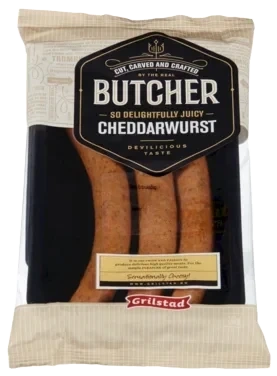 Grilstad Butcher Cheddarwurst 3x80g
