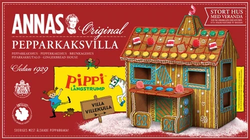 Pippi Pepparkaksvilla