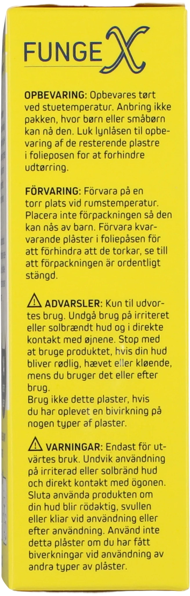 FungeX Nagelsvampsplåster