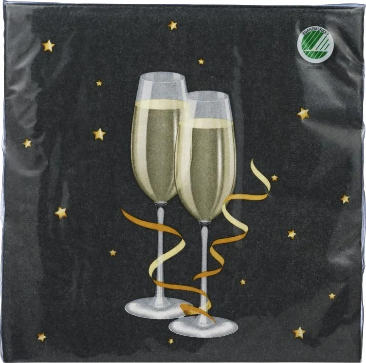 Serviett Middag Celebrate 20stk Unik