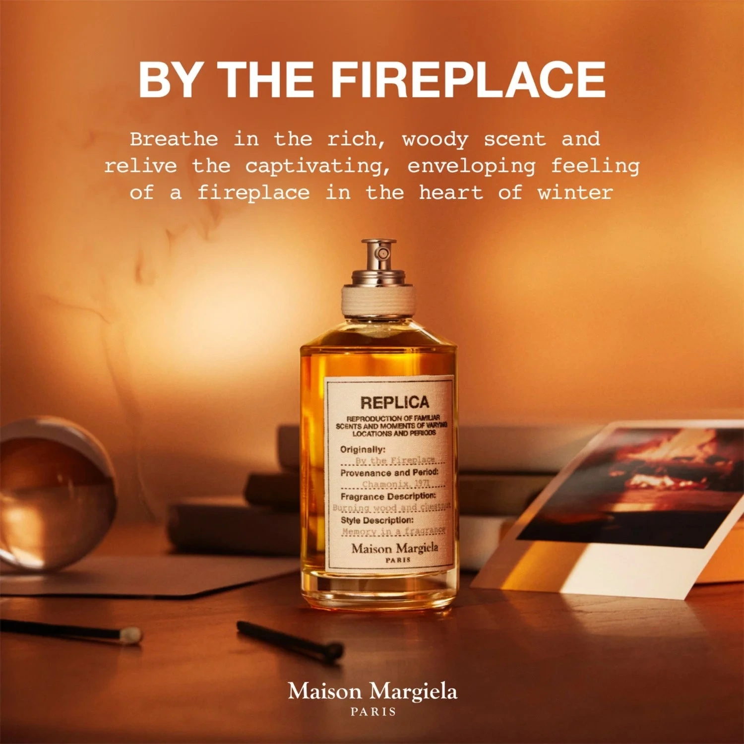 Maison Margiela Replica By The Fireplace Eau de Toilette 100 ml