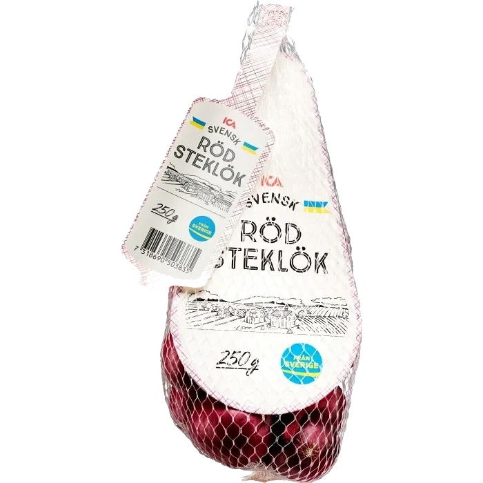 Steklök röd 250g Klass 1 ICA