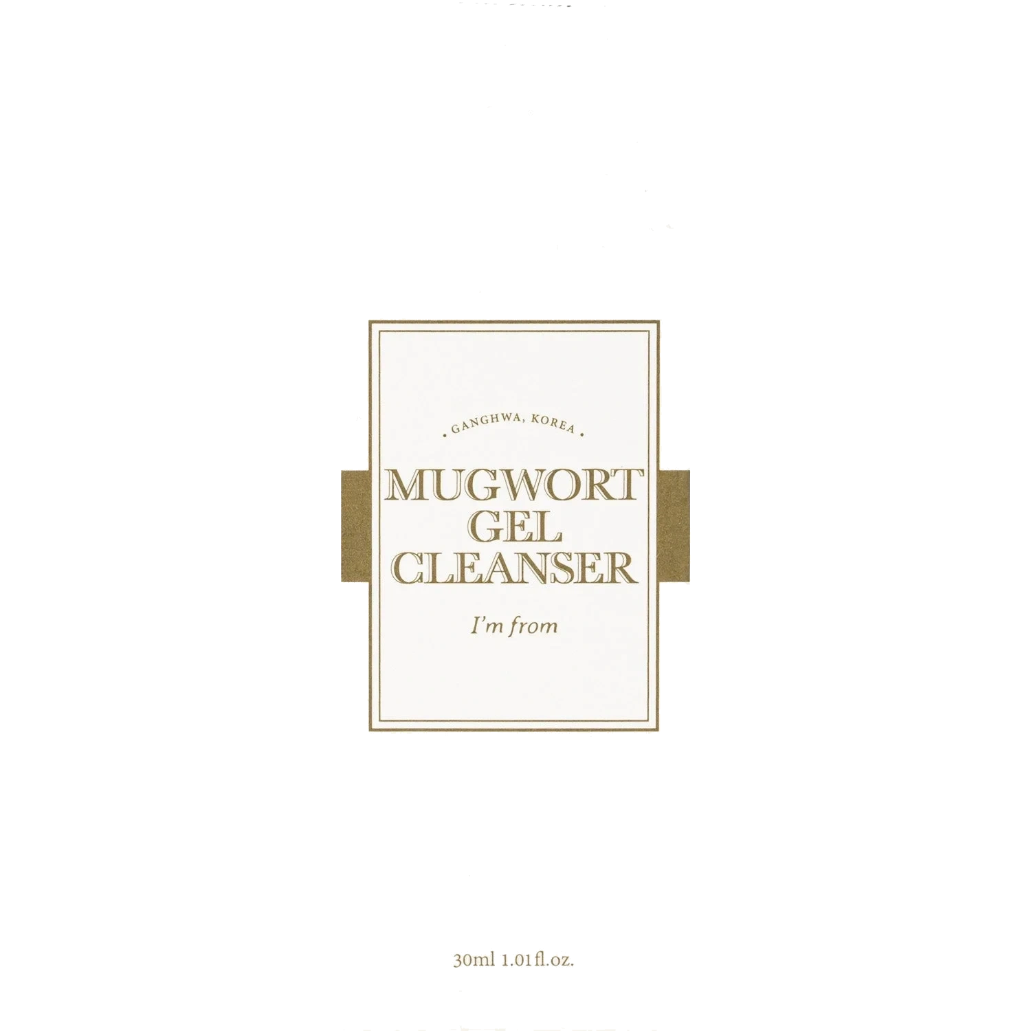 I'm from Mugwort Gel Cleanser