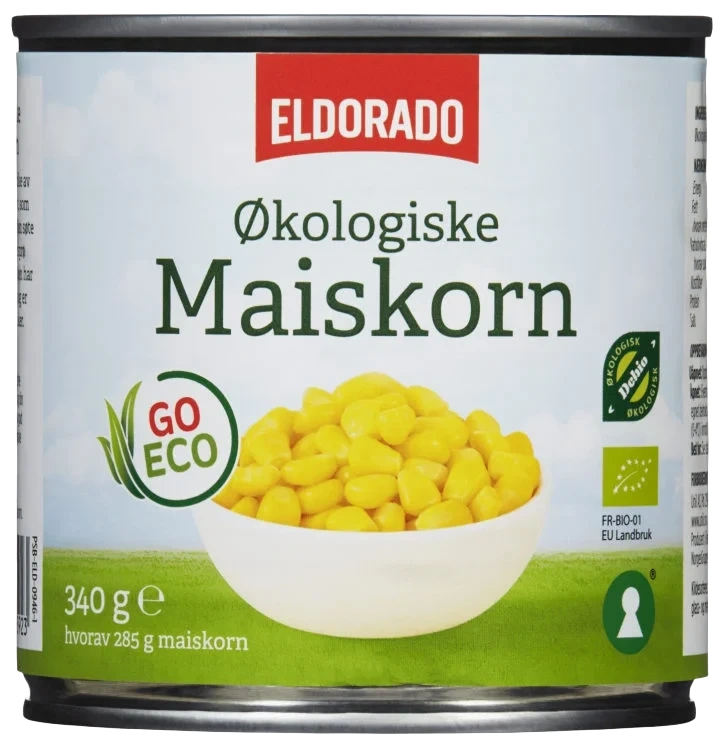 Maiskorn Økologisk 340g Go Eco