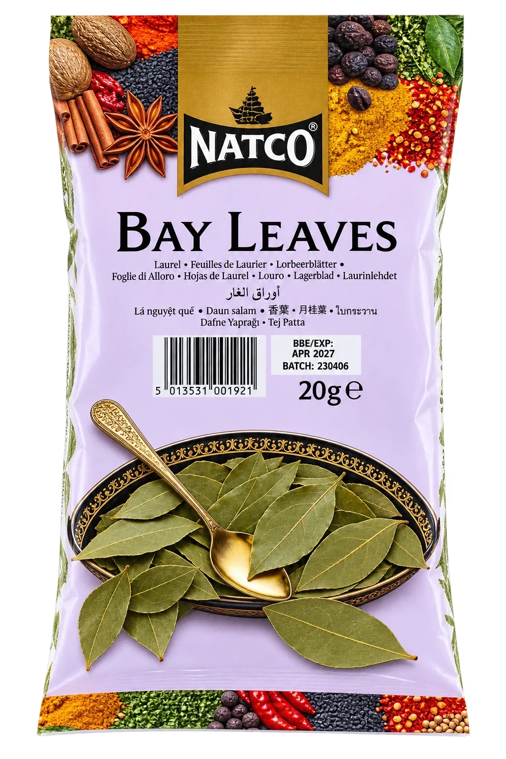 Natco Laurbærblader 20g