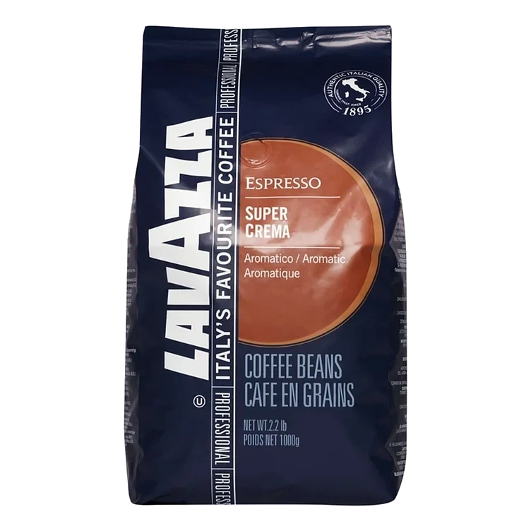 Lavazza kaffebønner super crema 1kg