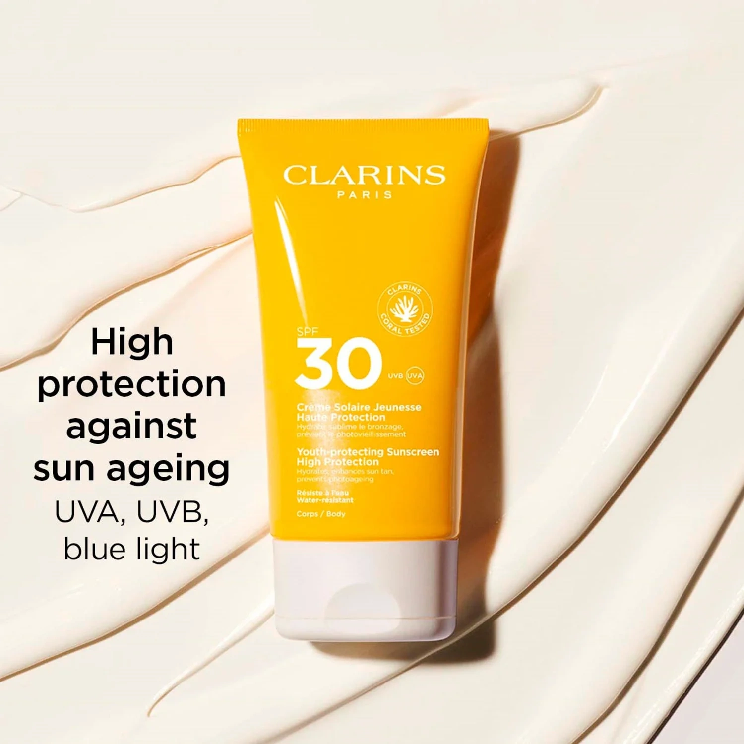 Clarins Youth-Protecting Sunscreen High Protection SPF30 Body 150 ml