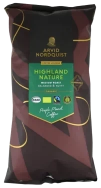 Arvid Nordquist Kaffe highland nature filterm økol.&fairtrade