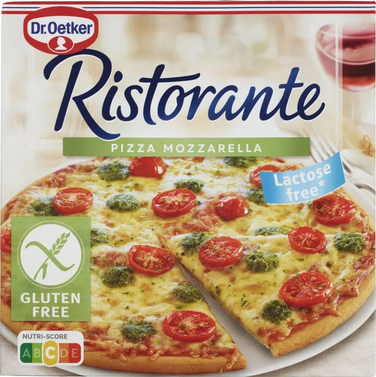 Glutenfri Pizza Ristorante Mozzarella