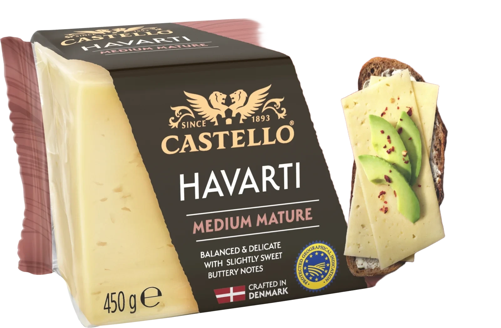 Medium Mature Havarti 26% hårdost