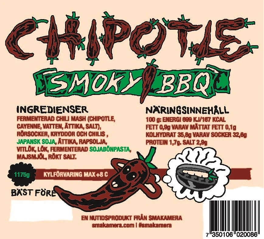 Spicery Chipotle Barbecue Sauce