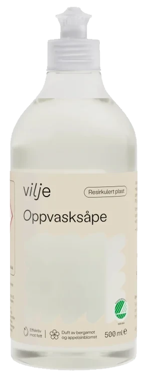 Oppvasksåpe 500ml Vilje