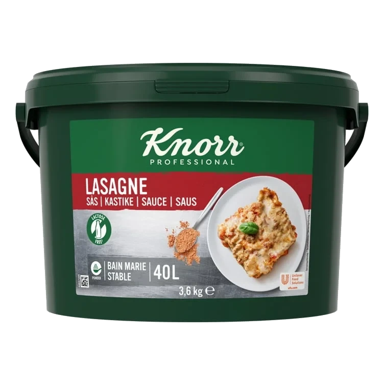 Lasagnesaus pulver 3,6kg  40l