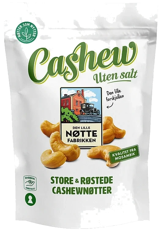 Cashewnøtter mosambik   160g