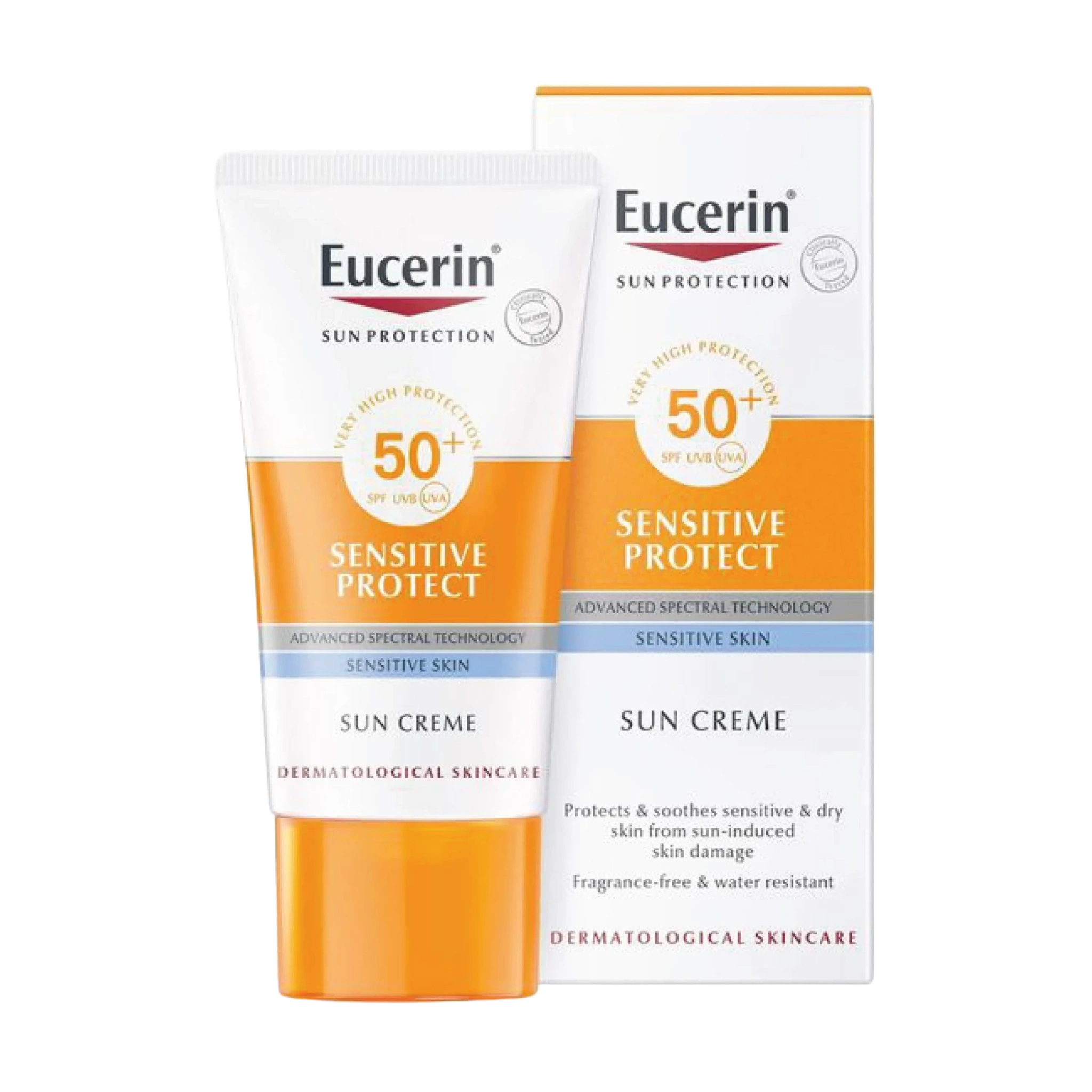 Eucerin Sun Sensitive Protect Creme SPF50+, 50 ml