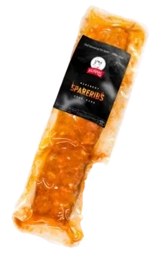 Spareribs marinert sousvide    kg