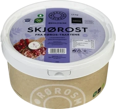 Skjørost fra røros-traktene, spann økol.   1,5kg